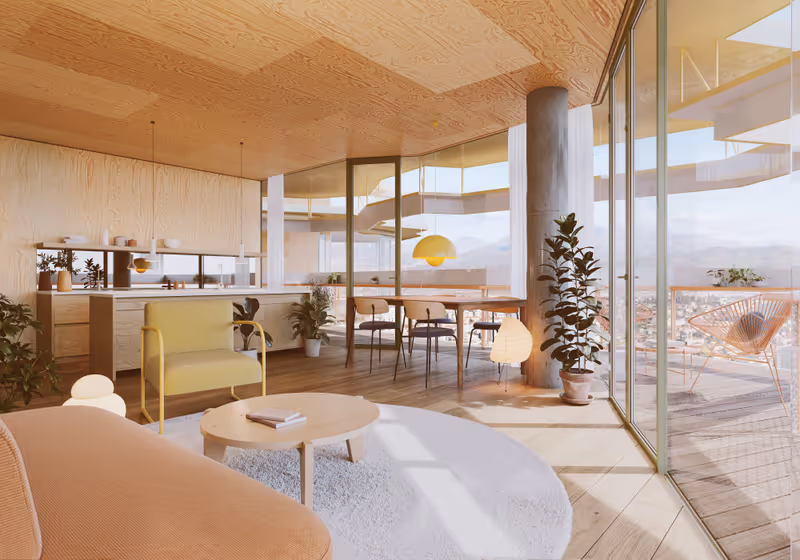 Hapesire ndenjeje me tarrace panoramike